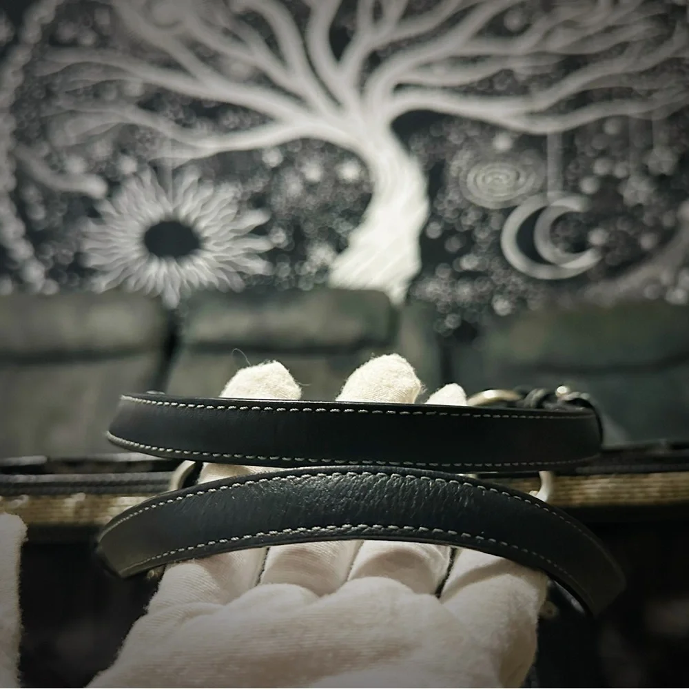 Vintage Y2K Coach 2006 Black Tote Bag shoulder bag - Picture 14 of 16